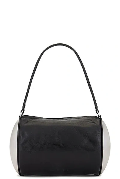 Alexander Wang Dome Barrel Pouchette Bag In Black