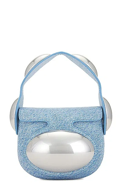 Alexander Wang Dome Mini Bag In Blue