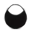 Alexander Wang Dome Circular Top Handle Bag In Black