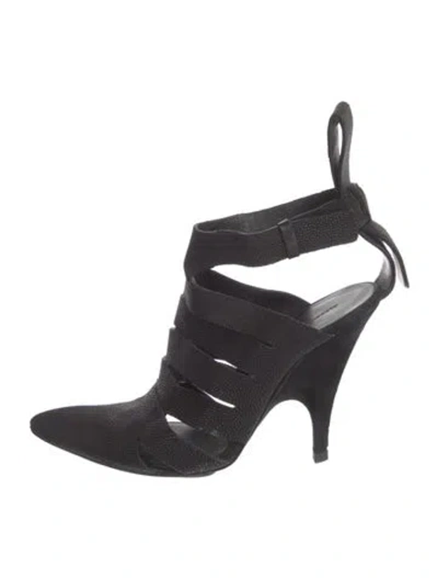 Pre-owned Alexander Wang D'orsay Pumps In Black