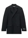 Alexander Wang Double-breasted Blazer Mini Dress In Black