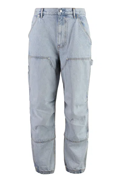 ALEXANDER WANG ALEXANDER WANG DOUBLE FRONT CARPENTER JEANS