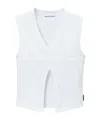 Alexander Wang V-neck Tank Top In White