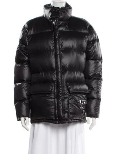 Pre-owned Alexander Wang Down Down Jacket In Black