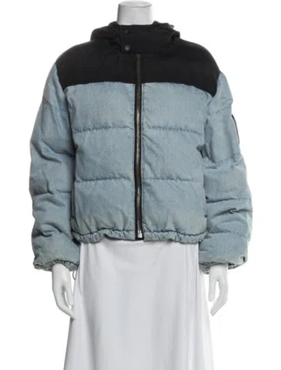 Pre-owned Alexander Wang Down Jacket In Blue