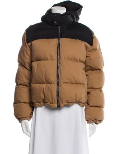 Pre-owned Alexander Wang Down Jacket In Brown