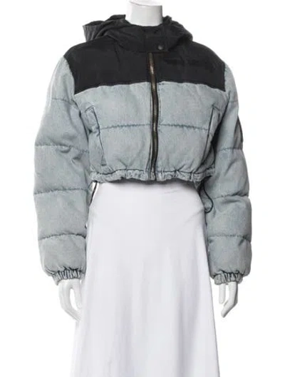 Pre-owned Alexander Wang Down Jacket In Grey
