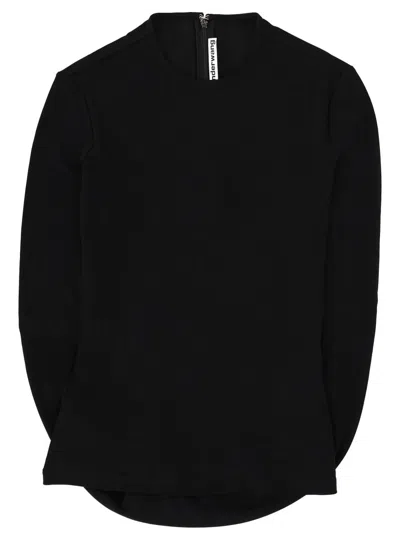 Alexander Wang Draped Back Top In Black