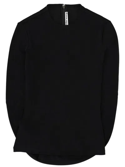 Alexander Wang Draped Back Top In Black