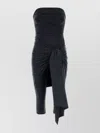 Alexander Wang Vintage Effect Stretch Jumpsuit With Knot Detail