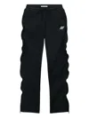 Alexander Wang Draped Track Pants In Black