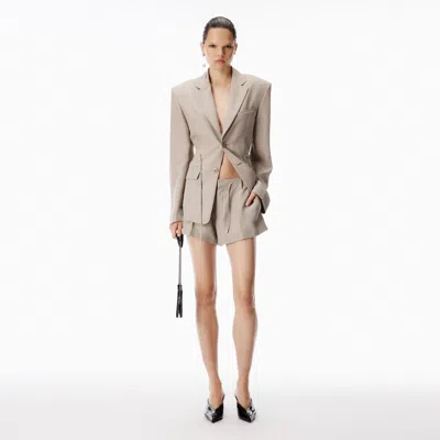Alexander Wang Drawcord Mid-rise Tailored Short