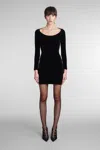 Alexander Wang Vestido Corto - Negro In Black