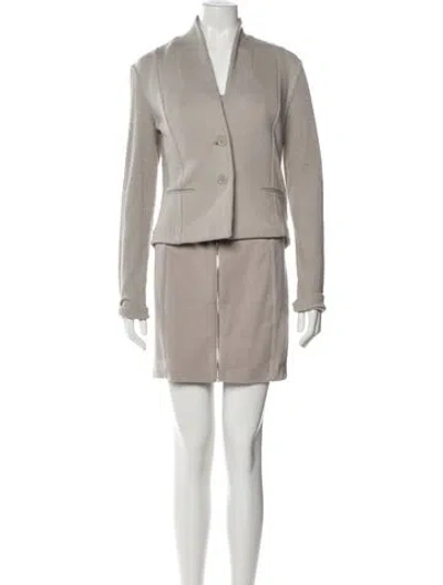 Pre-owned Alexander Wang Dress Set In Grey