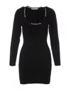 Alexander Wang Synthetic Fibers Dress In Black