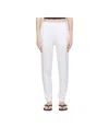 Alexander Wang Waffle Jogger Pant In White