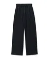 Alexander Wang Black Cotton-jersey Sweatpants In Black
