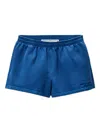 Alexander Wang Elastic-waistband Mini Shorts In Multi