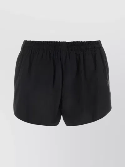 Alexander Wang Elastic Waistband Polyester Blend Shorts