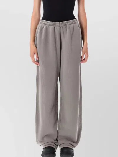 ALEXANDER WANG ELASTIC WAISTBAND SIDE POCKETS TROUSERS