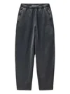Alexander Wang Black Wide-leg Sweatpants