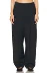 Alexander Wang Elasticated Sartorial Pant In Black