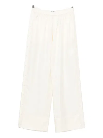 Alexander Wang Elasticated-waist Trousers In White