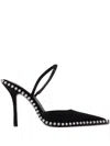 Alexander Wang Decorated High-heeled Pumps In Black