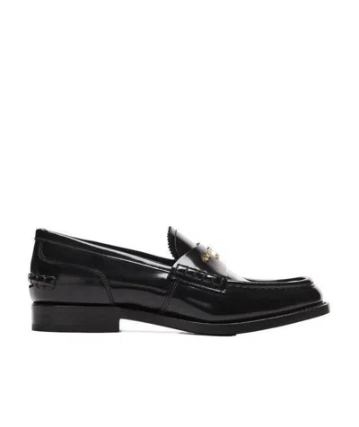 Alexander Wang Embossed-logo Loafers
