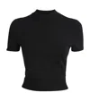 ALEXANDER WANG EMBOSSED LOGO T-SHIRT