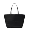 Alexander Wang Tote Bag With Punch Logo Embossed Design In Black