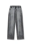 Alexander Wang Embossed-logo Track Pants Washed Feather