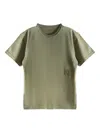 Alexander Wang Embossed T-shirt In Green