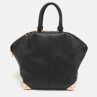 Alexander Wang Emile Black Leather Satchels