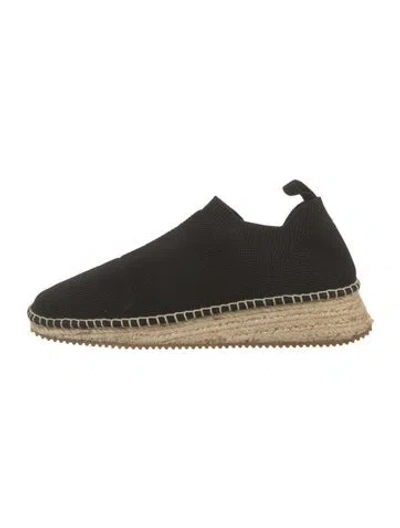 Pre-owned Alexander Wang Espadrille Sneakers In Black