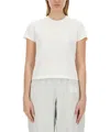 Alexander Wang Essential Shrunk T-shirt In White