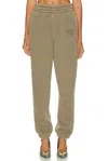 Alexander Wang Essential Terry Classic Sweatpant In Neutral