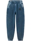 Alexander Wang Essential Terry Sweatpants In Black