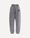 Alexander Wang Women Essential Terry Classic Sweatpant Puff P In Gray
