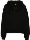 Alexander Wang Essential Terry Hoodie In Black