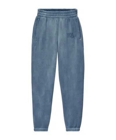 Alexander Wang Essential Terry Ribbed Hem Joggers In Multi