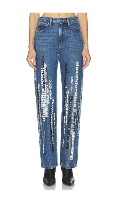 Alexander Wang Ez Jean In Blue