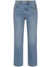 Alexander Wang Ez Jeans In Blue