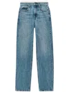 Alexander Wang Ez Jeans In Blue
