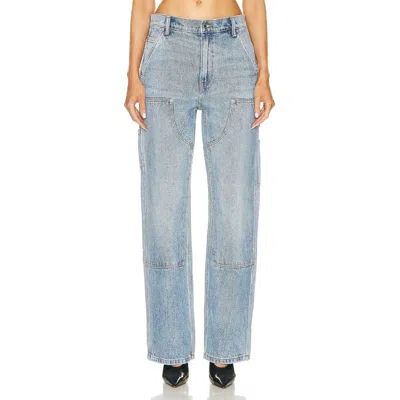 ALEXANDER WANG EZ SLOUCH CARPENTER DENIM JEANS