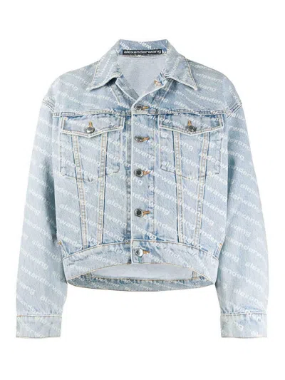ALEXANDER WANG CHAQUETA CASUAL - GRIS CLARO