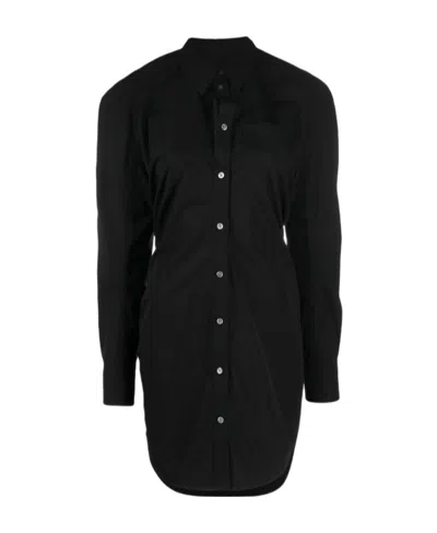 Alexander Wang Fitted Cotton Shirt Dress