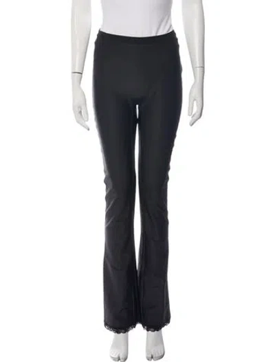 Pre-owned Alexander Wang Flared Pants In Blue