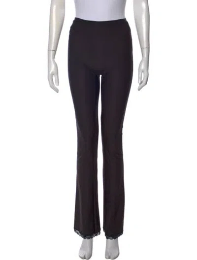 Pre-owned Alexander Wang Flared Pants W/ Tags In Black