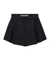 Alexander Wang Flared Shorts In Black